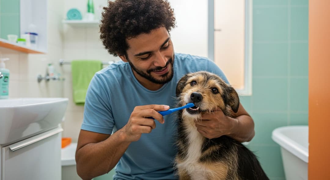 Boca saudável, sorriso feliz: a importância da saúde bucal dos pets.